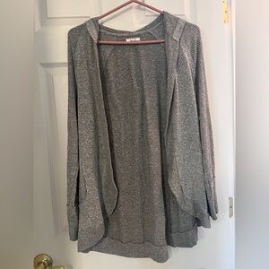 Maurices Gray Hooded Sweater